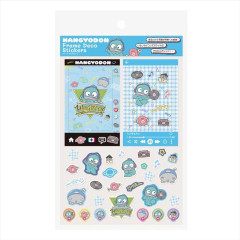 Japan Sanrio Frame Deco Sticker - Hangyodon