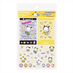 Japan Sanrio Frame Deco Sticker - Pochacco / Energize