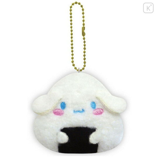 Japan Sanrio Mascot Holder - Cinnamoroll / Rice Ball - 1