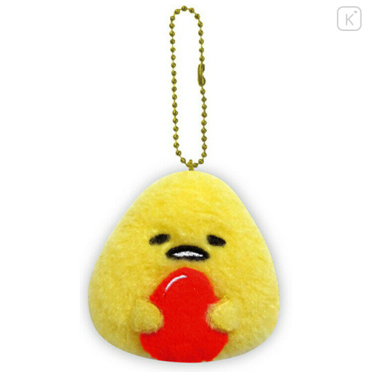 Japan Sanrio Mascot Holder - Gudetama / Rice Ball - 1