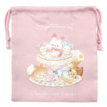 Japan San-X Drawstring Bag - Sugarcocomuu / Debut Dessert Pink - 1