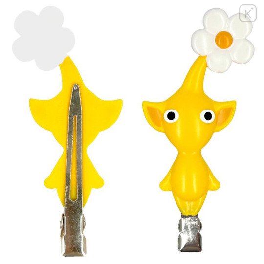 Japan Pikmin Hair Clip Set - Yellow - 2