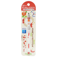 Japan Pikmin Kuru Toga Mechanical Pencil - Red