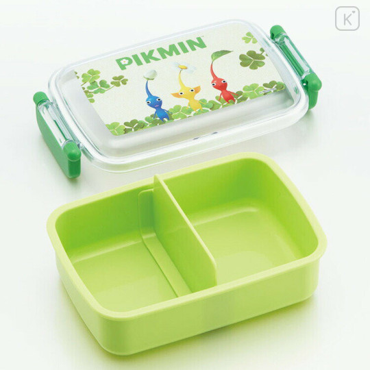 Japan Pikmin Bento Lunch Box 450ml - Light Green - 2