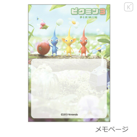 Japan Pikmin Memo Pad - Pikmin3 - 2