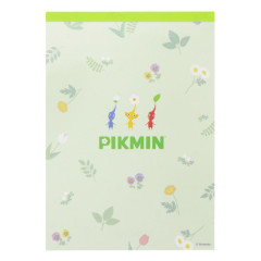 Japan Pikmin A6 Notepad - Light Green