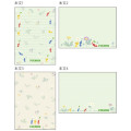 Japan Pikmin A6 Notepad - Light Green - 3