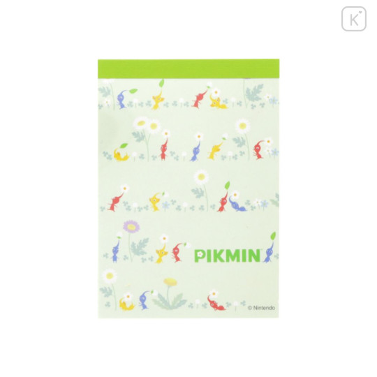 Japan Pikmin Mini Notepad - Light Green - 1