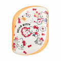 Japan Sanrio Tangle Teezer Hair Care Brush Compact Styler - Hello Kitty / Happiness Life - 2