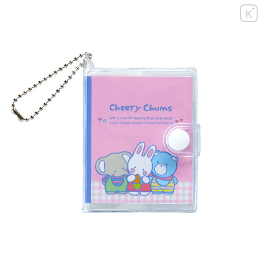 Japan Sanrio Mini Book Keychain - Cheery Chums / Retro - 1