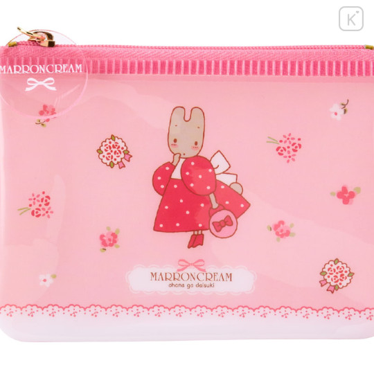 Japan Sanrio Mini Pouch - Marron Cream / Retro - 3