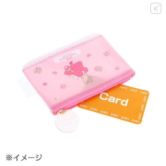 Japan Sanrio Mini Pouch - Marron Cream / Retro - 4