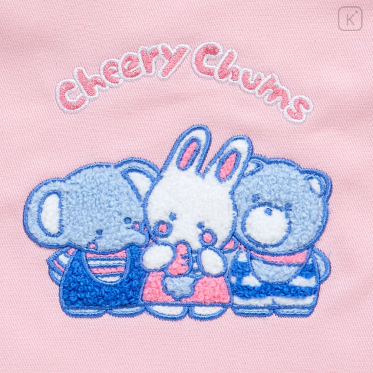 Japan Sanrio Sagara Embroidery Purse - Cheery Chums / Retro - 2