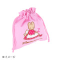 Japan Sanrio Sagara Embroidery Purse - Marron Cream / Retro - 3