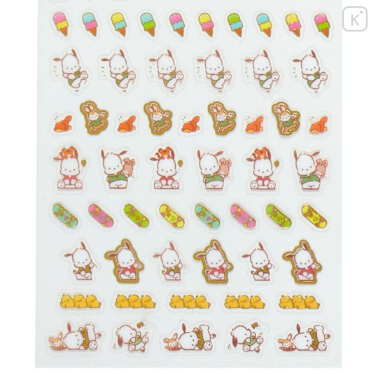 Japan Sanrio Petit Stickers - Pochacco / Retro - 4