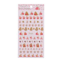 Japan Sanrio Petit Stickers - Marron Cream / Retro