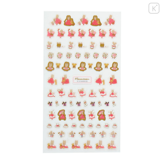 Japan Sanrio Petit Stickers - Marron Cream / Retro - 2