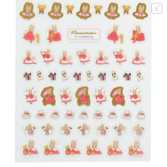 Japan Sanrio Petit Stickers - Marron Cream / Retro - 4