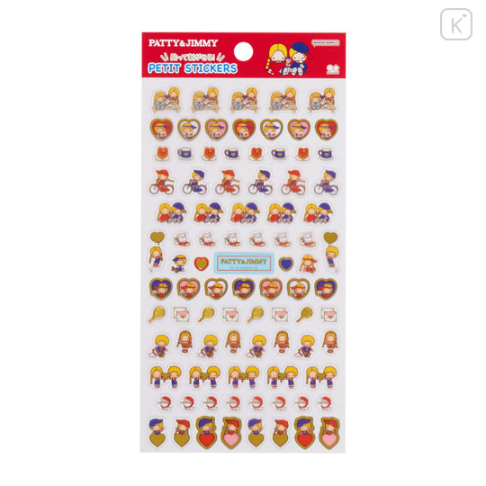 Japan Sanrio Petit Stickers - Patty & Jimmy / Retro - 1