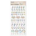 Japan Peanuts Petit Stickers - Snoopy / Ivory - 1