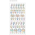 Japan Peanuts Petit Stickers - Snoopy / Ivory - 2