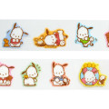 Japan Sanrio Boxed Masking Stickers - Pochacco / Retro - 4