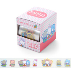 Japan Sanrio Boxed Masking Stickers - Cheery Chums / Retro