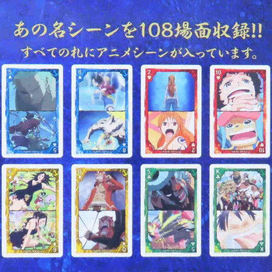 Japan One Piece Playing Card - Famous Scene 3rd Log - 2