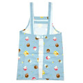 Japan San-X Children's Apron - Rilakkuma / Sweets Blue H130cm - 2