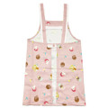 Japan San-X Children's Apron - Rilakkuma / Sweets Pink H130cm - 2