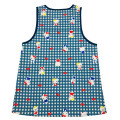 Japan Sanrio Apron - Hello Kitty / Gingham Navy M-L - 2