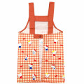 Japan Sanrio Children's Apron - Hello Kitty / Gingham Red H130cm - 2