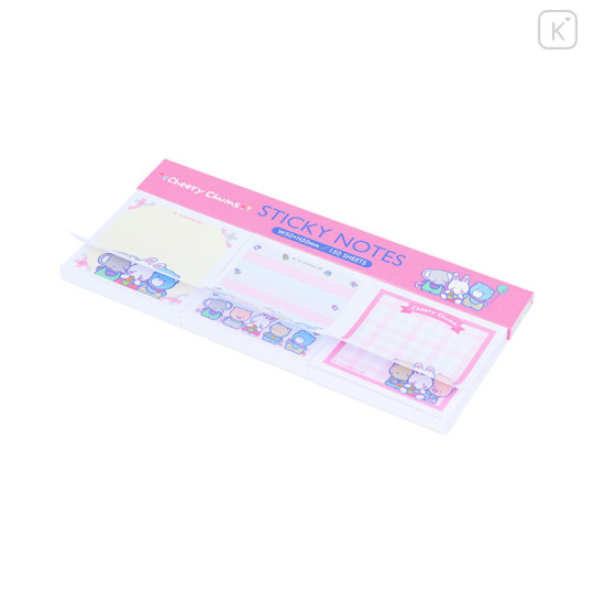 Japan Sanrio Sticky Note Memo Pad - Cheery Chums / Retro - 2