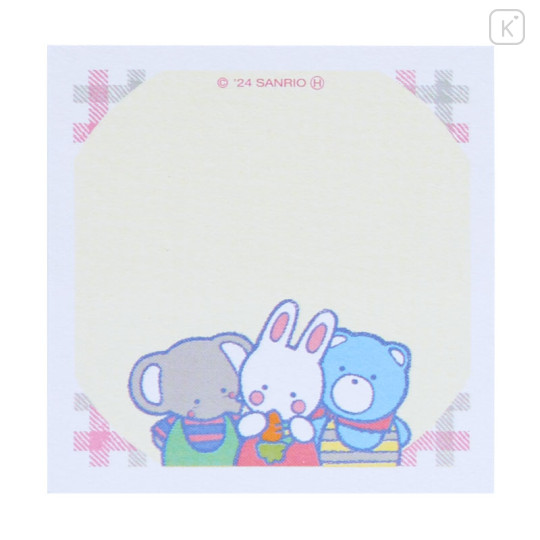 Japan Sanrio Sticky Note Memo Pad - Cheery Chums / Retro - 3