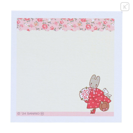 Japan Sanrio Sticky Note Memo Pad - Marron Cream / Retro - 3