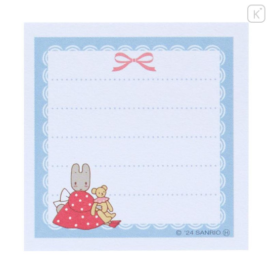 Japan Sanrio Sticky Note Memo Pad - Marron Cream / Retro - 4