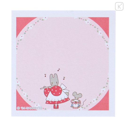 Japan Sanrio Sticky Note Memo Pad - Marron Cream / Retro - 5