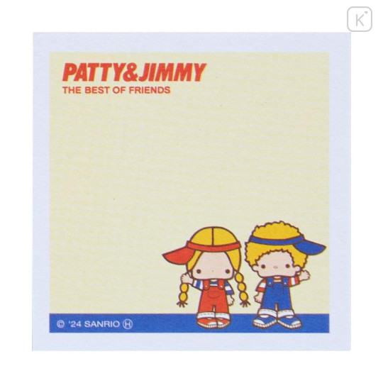 Japan Sanrio Sticky Note Memo Pad - Patty & Jimmy / Retro - 5