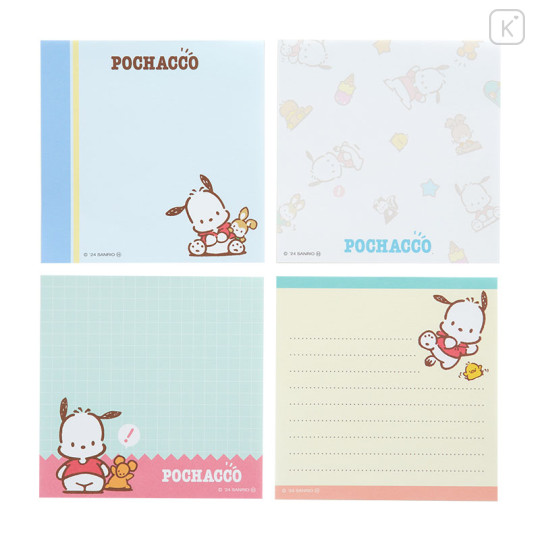 Japan Sanrio Square Memo - Pochacco / Retro 2024 - 3