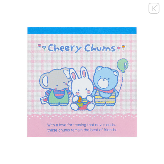 Japan Sanrio Square Memo - Cheery Chums / Retro 2024 - 1