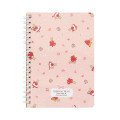 Japan Sanrio B6 Ring Notebook - Marron Cream / Retro - 1