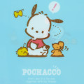 Japan Sanrio 3 Pockets A5 Clear File - Pochacco / Retro - 3