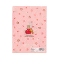 Japan Sanrio 3 Pockets A5 Clear File - Marron Cream / Retro - 2