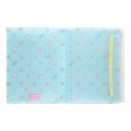 Japan Sanrio 5 Pockets A4 Clear File with Rubber Band - Pochacco / Retro - 2