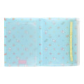 Japan Sanrio 5 Pockets A4 Clear File with Rubber Band - Pochacco / Retro - 3