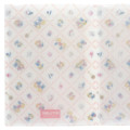 Japan Sanrio 5 Pockets A4 Clear File with Rubber Band - Patty & Jimmy / Retro - 5