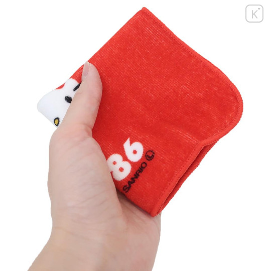 Japan Sanrio Mini Towel Handkerchief - Hello Kitty / Hello Kitty 50th Anniversary 1986 - 3