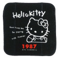 Japan Sanrio Mini Towel Handkerchief - Hello Kitty / Hello Kitty 50th Anniversary 1987 - 1