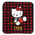 Japan Sanrio Mini Towel Handkerchief - Hello Kitty / Hello Kitty 50th Anniversary 1988 - 1