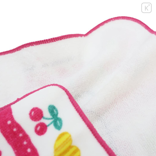 Japan Sanrio Mini Towel Handkerchief - Hello Kitty / Hello Kitty 50th Anniversary 1992 - 2